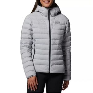 Mountain Hardwear Women's Deloro Down Full Zip Hooded Jacket